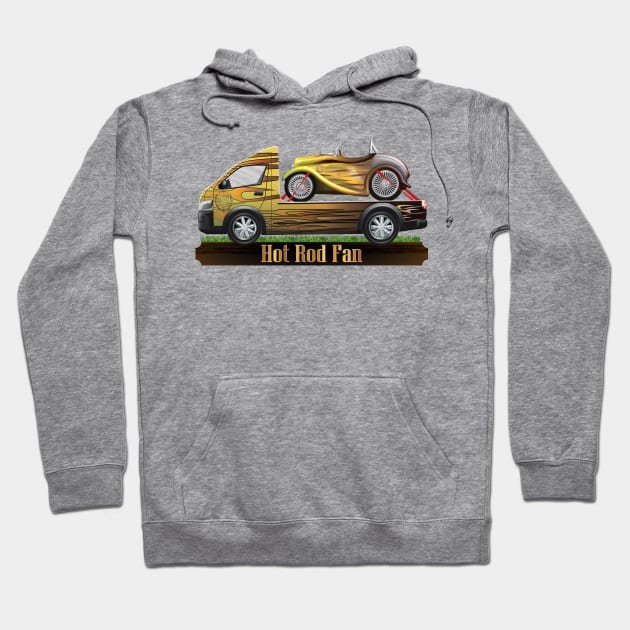 CS Cartoon Machines Van Truck And Hot Rod Fan V 1.3. Hoodie by OmarHernandez